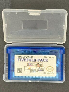 Third Party Final Fantasy 5 in 1 Game Collection for Gameboy Advance Brand New